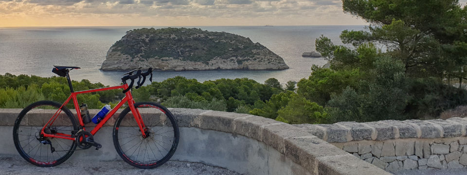 Rennrad am Meer